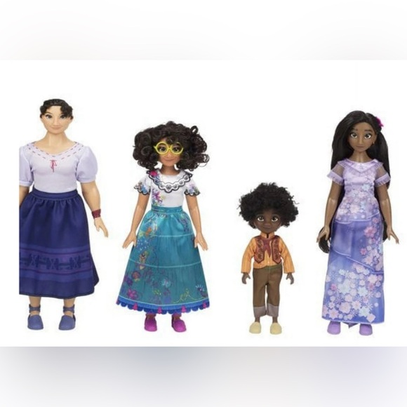 NEW| Disney Encanto Mirabel, Isabela, Luisa & Antonio Fashion Doll Gift Set - Picture 2 of 7